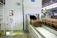 Das mit Perchlorethylen betriebene Reinigungssystem sorgt für eine wirtschaftliche und zuverlässige Entfettung der Kupferrohre. Die gereinigten Innenflächen der Rohre weisen einen Restkohlenstoffgehalt von durchschnittlich nur 0,05 bis 0,06 mg/dm2 auf.