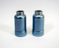 SurTec 716 bildet zusammen mit der Chromitierung® SurTec 680 bläulich-gelbliche Schichten aus.