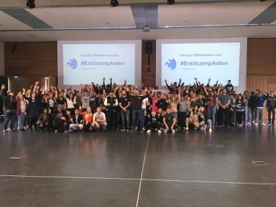 Das zweite Ersticamp der Hochschule Aalen kam gut an. In 18 Sessions tauschten sich die Studierenden zu Themen wie Brainwriting, Selbstvertrauen für Studenten oder ins Ausland gehen aus / Bild: © Hochschule Aalen / Jana Ling