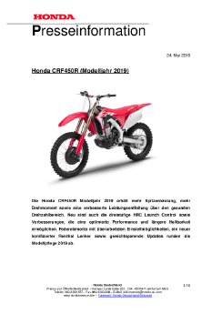 Presseinformation Honda CRF450R (Modelljahr 2019).pdf