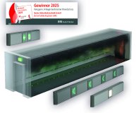 Das bodennahe dynamische Sicherheitsleitsystem GMS von Inotec wurde mit dem Feuertrutz Award 2025 