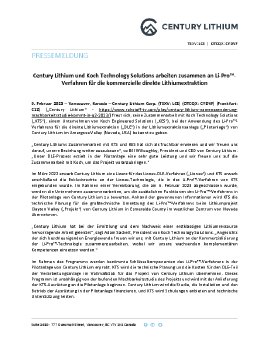 02-09-2023 Century Lithium and Koch Collaborate On Li-PRO Process For Commercial DLE_DE.pdf