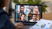 Zwischen Videokonferenz und Schulbetreuung