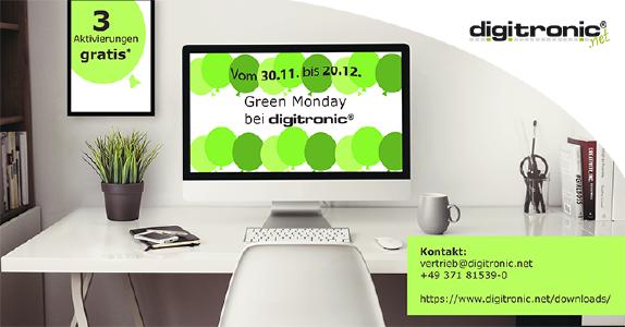 Green Monday Wochen bei digitronic