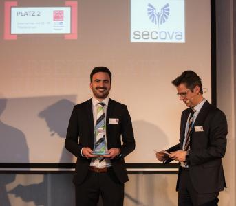 GPtW - Nicolas Lulay nimmt Auszeichnung 2017 entgegen