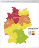Privatinsolvenzen je 100.000 Einwohner