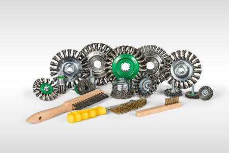 Das Klingspor Sortiment umfasst ab diesem Frühjahr auch technische Bürsten.