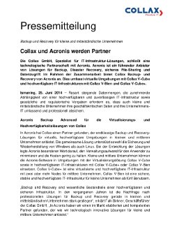Pressemitteilung - Collax und Acronis kooperieren.pdf