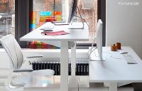 Humanscale FLOAT FTWR Steh-Sitz Tisch