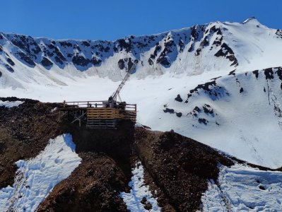 Bohrgerät auf dem RPM-Ziel; Foto: Nova Minerals