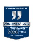 Das Siegel zeigt: die codecentric AG ist erneut unter den Top 25 Unternehmen im Bereich IT-Beratung und Systemintegration Mittelstand.