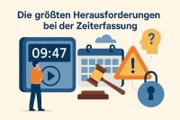 Beitragsbild Zeiterfassung - KI