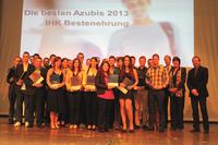 IHK Heilbronn-Franken ehrt junge Fachkräfte und deren Unternehmen / Foto: IHK