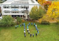 Das Team des Lüftungsherstellers bluMartin blickt auf 10 erfolgreiche Jahre zurück / Bildquelle: bluMartin GmbH