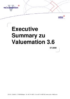 Executive Summary zu Valuemation 3.6.pdf