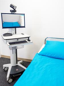 Visitenwagen Lean ProCart XL-VD mit fernsteuerbarer Video-Kamera und Telekonferenz-System