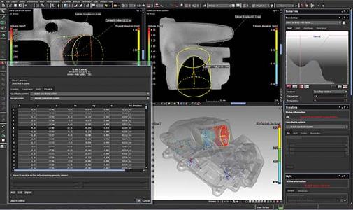 CT metrology analyses of an aluminum pump housing using VGStudio MAX 3.0