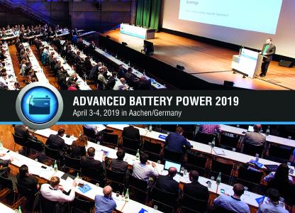 11th International Symposium: "Advanced Battery Power - Kraftwerk Batterie"