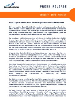 2022_Press_Release_Yusen Logistics er鰂fnet neuen Kontraktlogistikstandort_de_.pdf