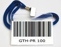 Barcodekarte für den Trucker zur KFZ-Identifizierung.