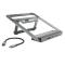 12in1-USB-C-Docking-Station mit Notebook-Stand