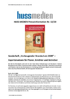 Presseinformation_12_HUSS_MEDIEN_Vorbeugender Brandschutz 2020.pdf