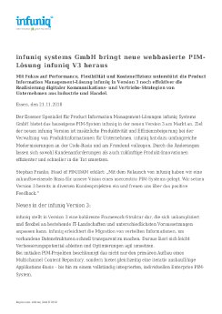 infuniq systems GmbH bringt neue webbasierte PIM-Lösung infuniq V3 heraus.pdf