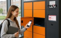 COSYS Smart Locker im Einsatz.