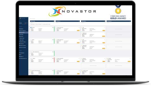 Cyber Risk Agency hat NovaStor DataCenter mit einem Gold-Award in der Kategorie Backup ausgezeichnet