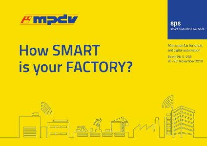Visit MPDV at SPS 2019 at the booth 5-258