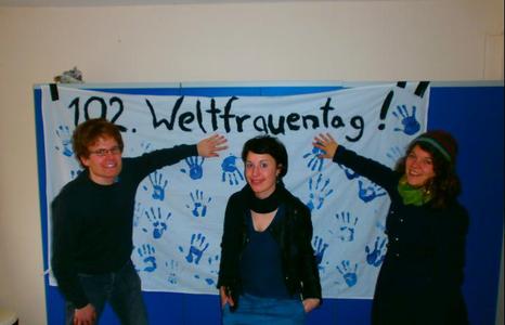 von links nach rechts: Fabian de Planque, Hannah Obert,
Karoline Staude