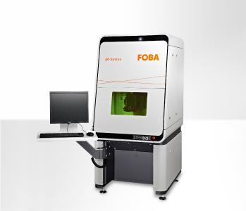 FOBA M2000 laser marking station with a vision-system directly integrated in the laser marking head is ideal for UDI-code marking on metal or plastic medical products (image rights: FOBA)