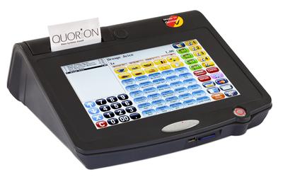 QTouch 10 - All in One Kassensystem (von links)