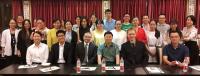 Teilnehmer des Shanghai Seminars mit Schirmherr Prof. Dr. Hongbin Zhang (vorn, 3. von rechts)