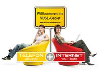 Willkommen im VDSL Gebiet, www.dsl-fuer-brandenburg.de