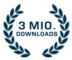 3.000.000 Downloads - eine Zahl, die für uns spricht