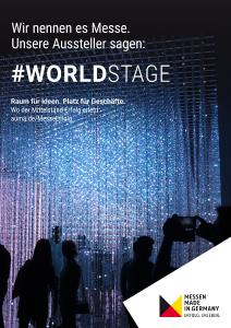 #MesseErfolg - Motiv Worldstage Deutsch