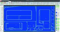 NC-Vorbereitung eines Nestings diverser Bauteile mit optimaler Materialausnutzung. Zuvor können sie im direkt integrierten SpaceClaim Engineer vorbereitet, optimiert und abgeflacht werden.