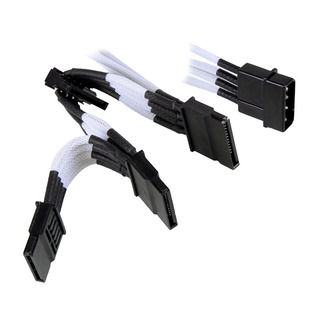 NZXT Premium Sleeved Cables White