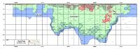 Längsprojektion der Mineralressourcenklassifizierung der Main Zone des Goldprojekts Goliath (schraffierte Bereiche zeigen Erweiterung seit Mineralressourcenschätzung 2015)