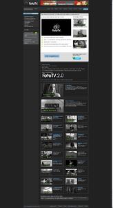fototv homepage 2.0 screenshot