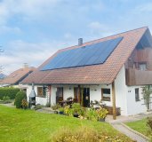 Photovoltaikanlage auf Privathaus