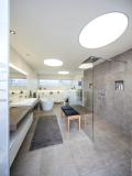 Das barrierefreie Bad liegt voll im Trend. Smarte Technologien sorgen hier für noch mehr täglichen Komfort / Bild: Baumeisterhaus www.baumeister-haus.de