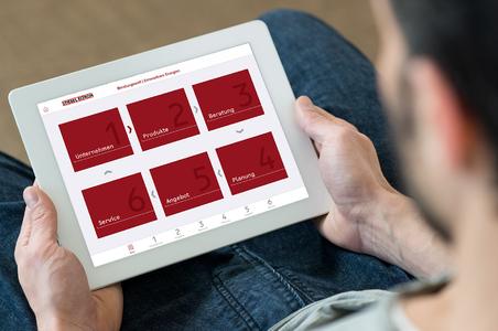 Digitale Unterstützung für Fachhandwerker im Beratungsgespräch
