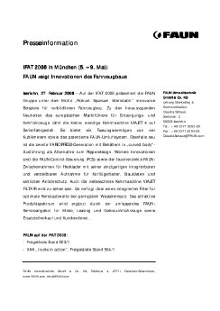 FAUN-Vorab-Pressemitteilung IFAT 2008.pdf