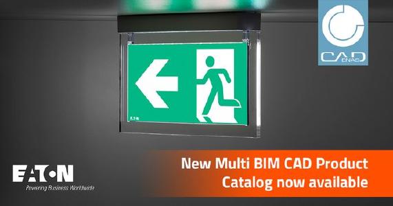 Eaton Emergency Lighting launches BIM product data for Revit, ARCHICAD, Allplan, SketchUp and Tekla