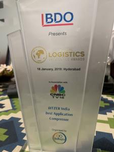 BITZER India won the Best Application Compressor award for the CSVH series