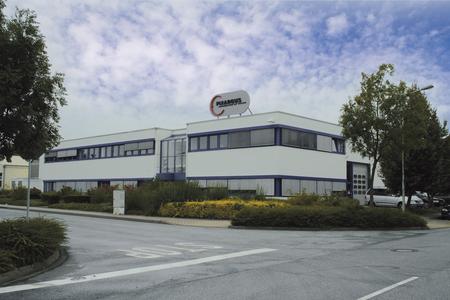 Das neue Gebäude von Pixargus im Industriepark Aachener Kreuz bietet Platz für die gleichzeitige Fertigung von bis zu acht Inspektionssystemen.