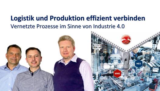 Referenten des ersten gemeinsamen Webinars (v.l.): Markus Müllerschön, Vice President Sales bei viastore SOFTWARE, Moderator Jan Christian Schwöbel, Senior Consultant bei Perfect Production und Markus Diesner, Product Marketing Manager Sales bei MPDV