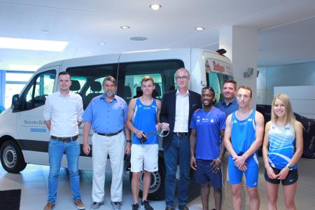 USC Freiburg e.V. übernimmt weiteren Mercedes-Benz Sprinter